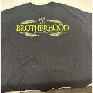 Bone Collector Men's Brotherhood Graphic T-Shirt 2XL Black